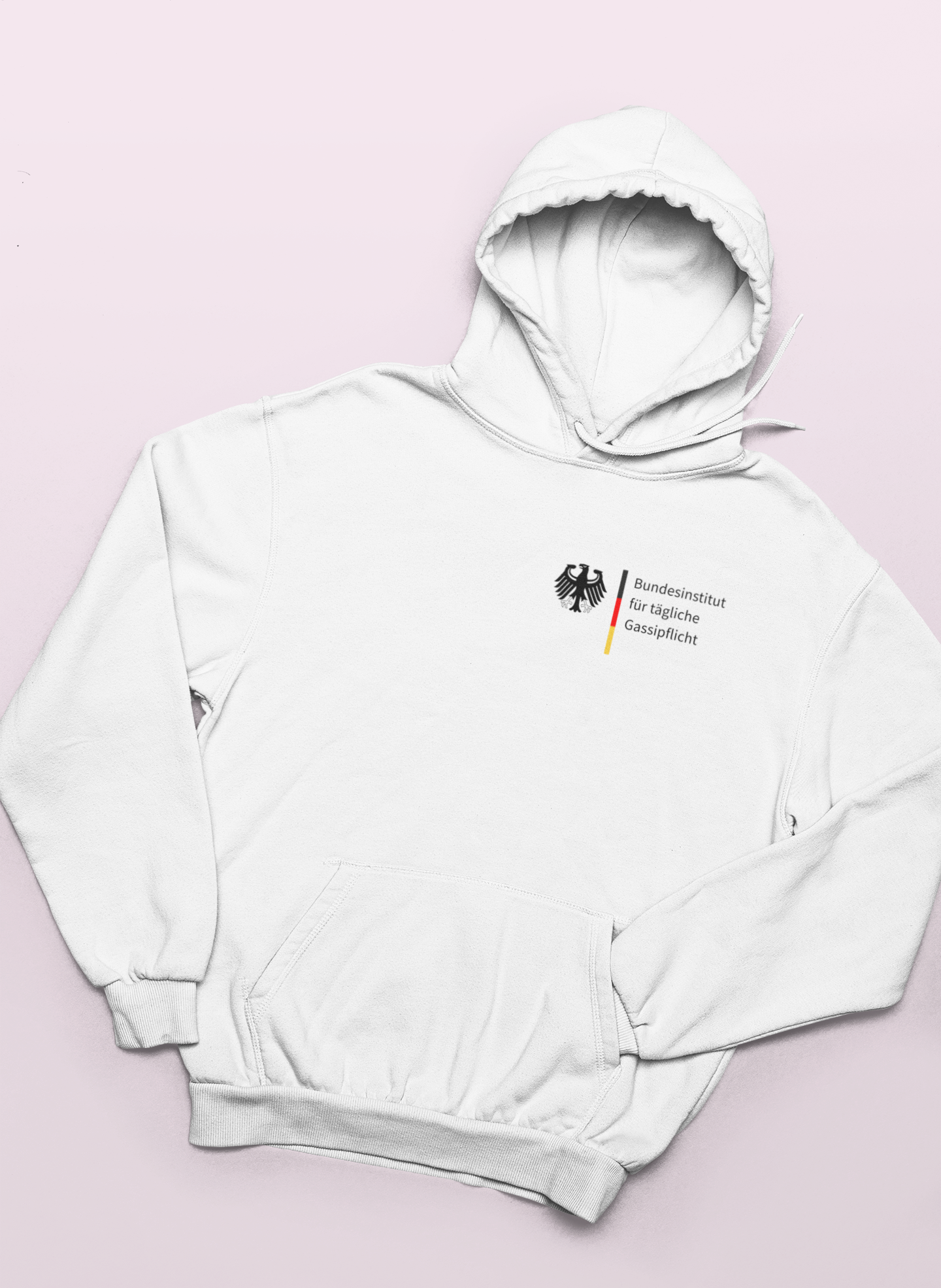 Bundesinstitut für tägliche Gassipflicht Hoodie   - Unisex Kapuzenpullover Hoodie